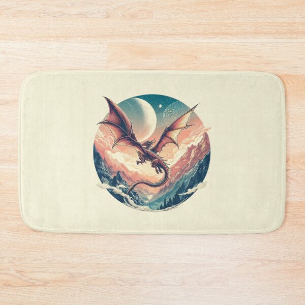 Item preview, Mountainous Dragon Flight Circle designed and sold by Doddlaix.