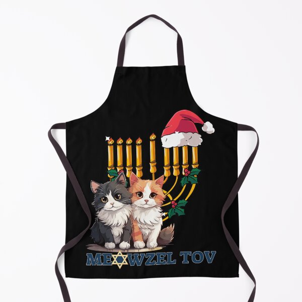 Item preview, Merry Chrismukkah, Happy Hanukkah , Mazel Tov, Meowzel Tov designed and sold by AwakenedSoul.
