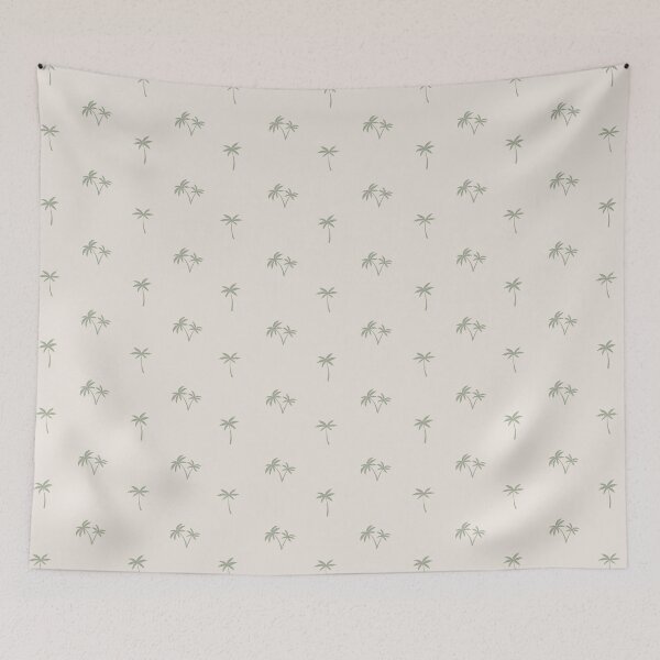 Item preview, Dainty Palm Trees Pattern designed and sold by Megs Lang.