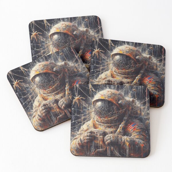 Item preview, Astronauts International Space Station Future NASA science fiction designed and sold by AiPoliviosArt.