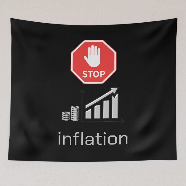 Item preview, Stop Inflation in the World designed and sold by BababuuuPrint.
