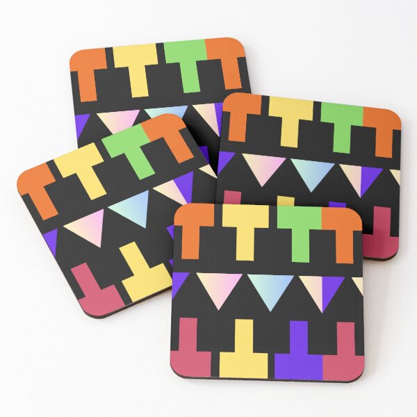 Item preview, Futuristic geometric abstract pattern designed and sold by TheRightHonMP.