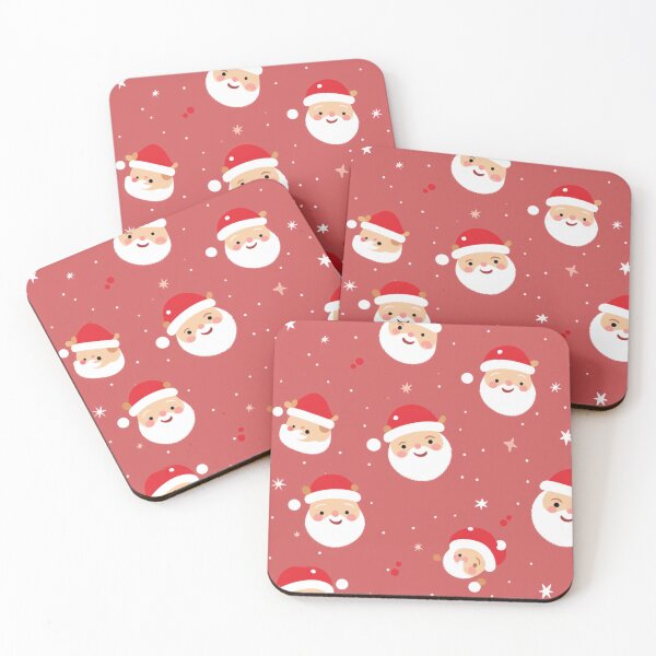 Item preview, Santa Christmas Pattern designed and sold by NicolasGlowArt.