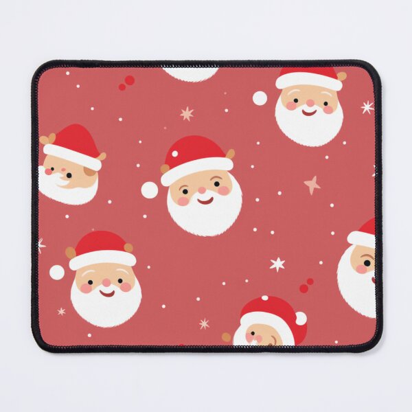 Item preview, Santa Christmas Pattern designed and sold by NicolasGlowArt.