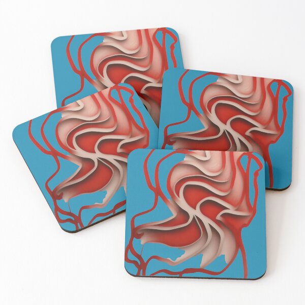 Item preview, Waves and ribbons designed and sold by RBCTk.
