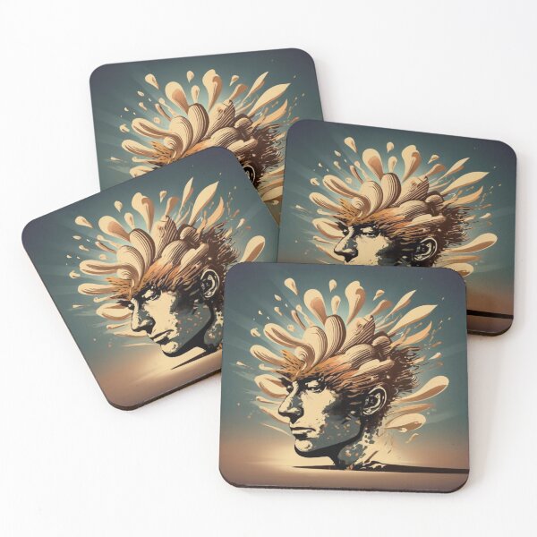 Item preview, Explosive Human Head Ideas Illustration designed and sold by Doddlaix.