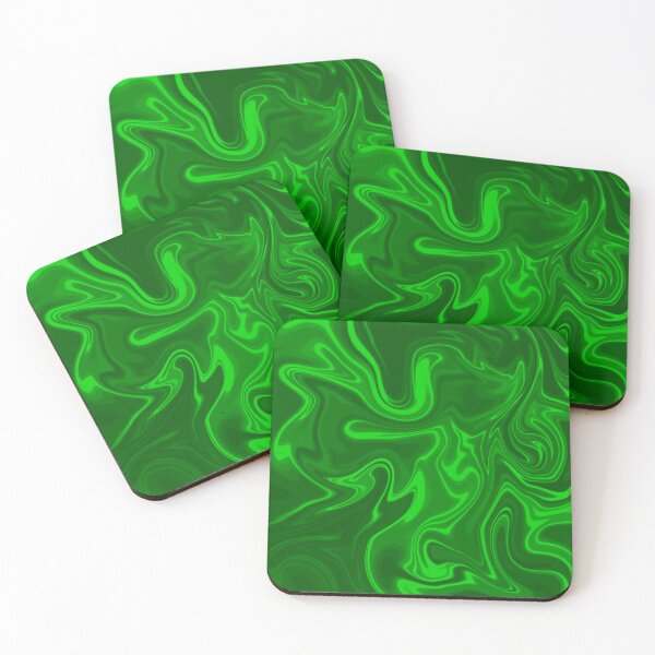 Aperçu de l'œuvre Tourbillon de slime vert créée et vendue par TicaCreations.