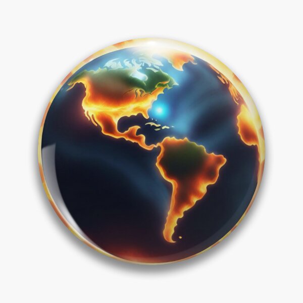 Item preview, Burning world designed and sold by yinadesign.