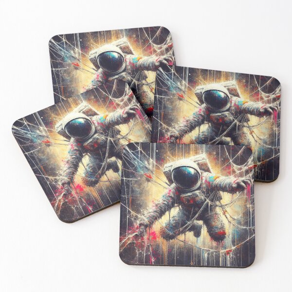 Item preview, Astronauts and Cosmonauts International Space Station Future NASA science fiction designed and sold by AiPoliviosArt.