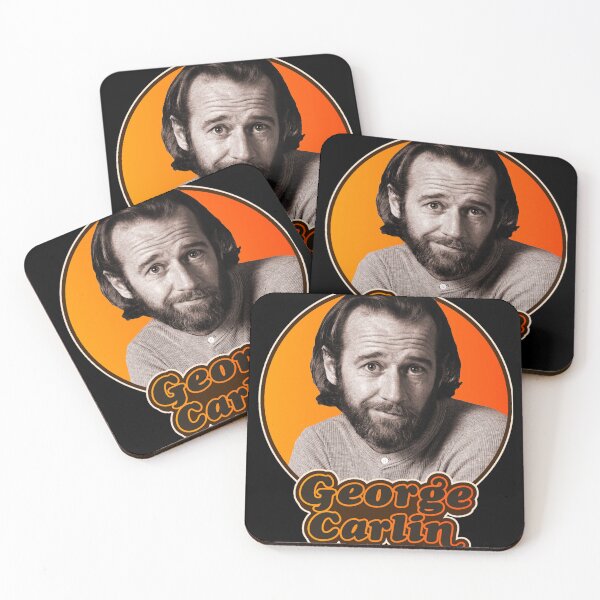 Item preview, Retro George comedian Carlin Tribute designed and sold by leonilalinde.