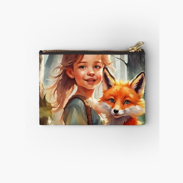 Item preview, Niña y zorro designed and sold by Gabriela McDaniel.