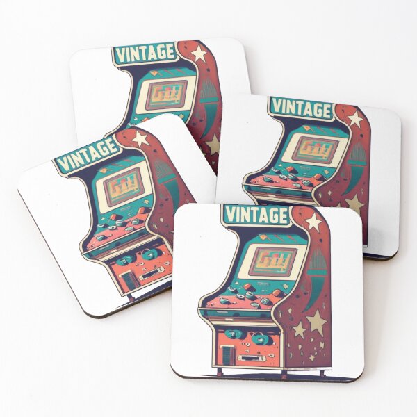 Item preview, Unique Vintage Arcade Video Game Design designed and sold by greenline4.