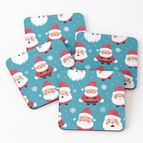 Item preview, Christmas Santa Scarves designed and sold by NicolasGlowArt.