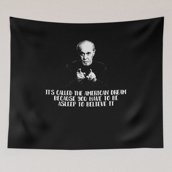 Item preview, The American Dream George Carlin Comediant Be Asleep To Believe It Sentence designed and sold by leonilalinde.