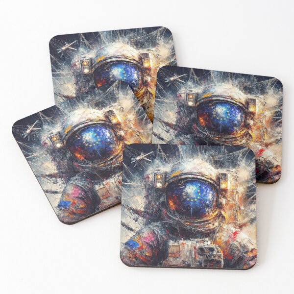 Item preview, Astronauts and Cosmonauts International Space Station Future NASA science fiction designed and sold by AiPoliviosArt.