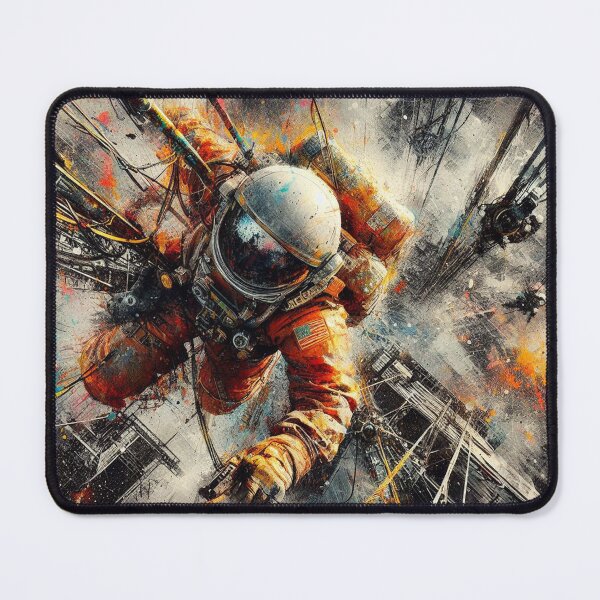 Item preview, Astronauts and Cosmonauts International Space Station Future NASA science fiction designed and sold by AiPoliviosArt.