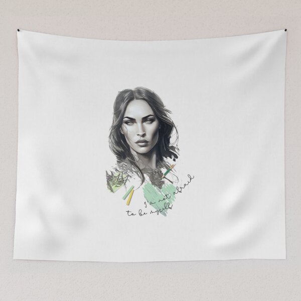 Item preview, Megan Fox in Sketch designed and sold by NickTaroDesign.