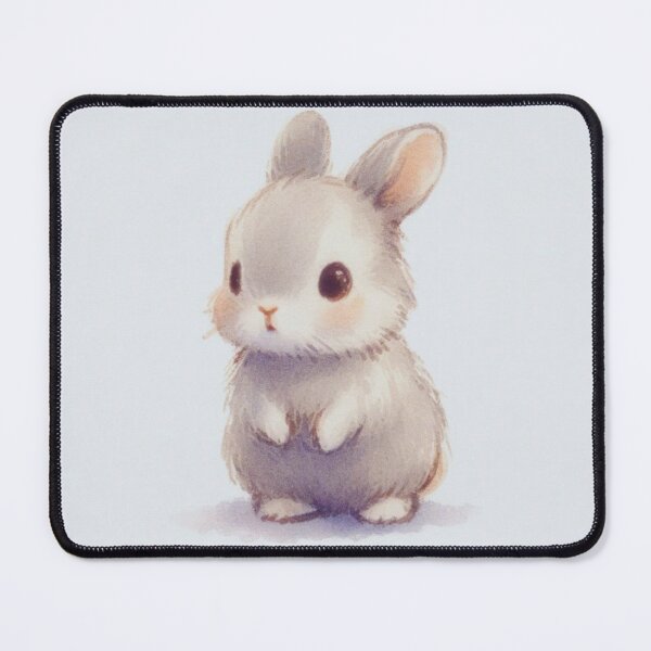 Item preview, Delightful Watercolor Infant Rabbit Art designed and sold by Doddlaix.