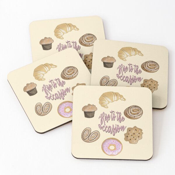 Item preview, Baked Goods Rise to the Occasion  designed and sold by Scrabbly Doodles.