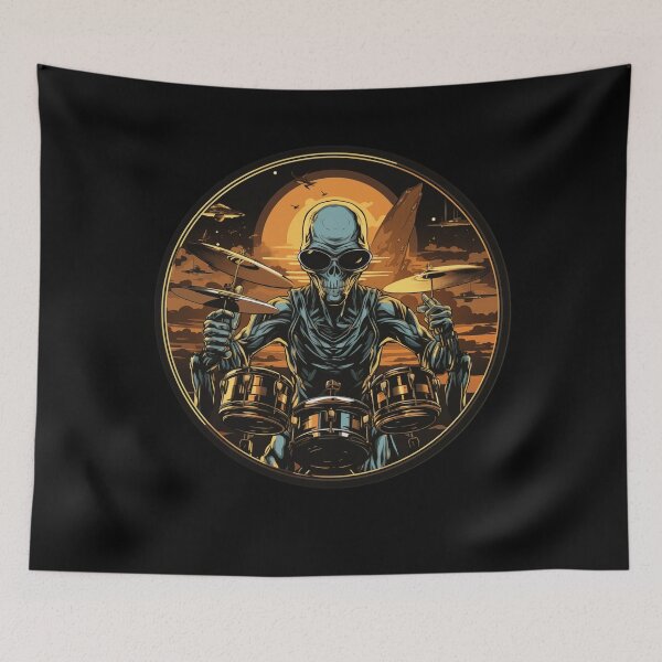 Item preview, Alien Drummer designed and sold by Smiglovsky.