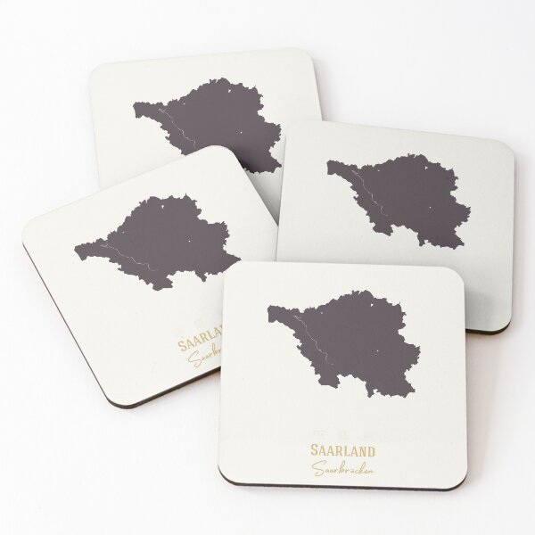 Item preview, Federal states of Germany. Saarland designed and sold by dk-design85.