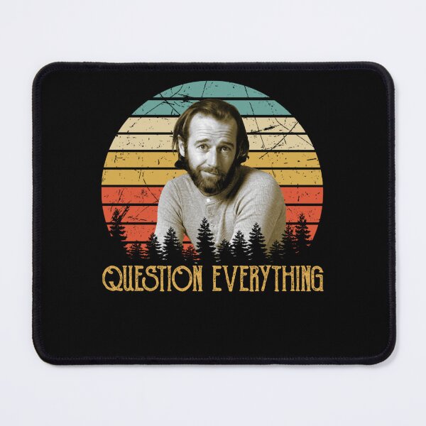 Item preview, Vintage Comedy George comedian Carlin Question Everything designed and sold by leonilalinde.