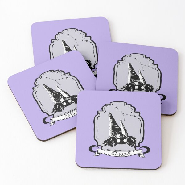 Item preview, Cancer Art Astrology in Purple designed and sold by BatXBone.