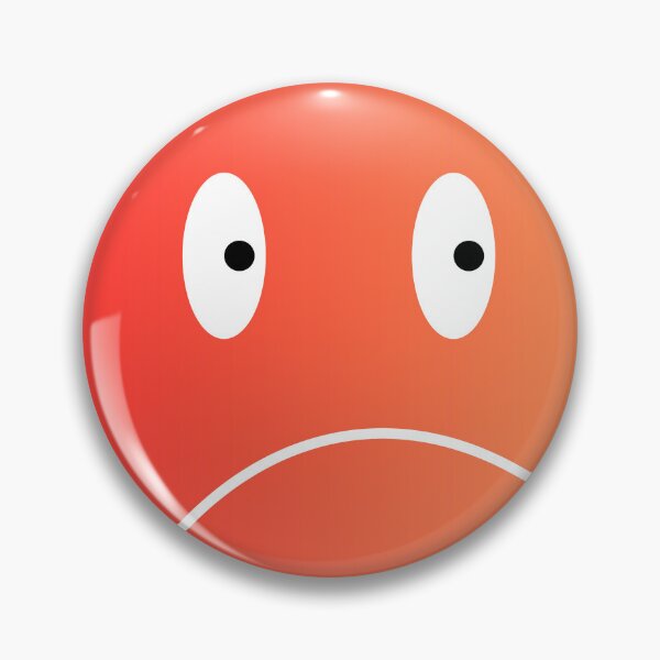 Item preview, Kopie von Unhappy smiley (blue) designed and sold by simpleartpieces.