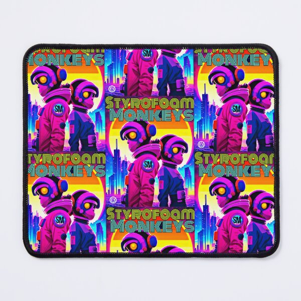 Item preview, Styrofoam Monkey artwork DJ Monkeys from Space designed and sold by thomashutchings.