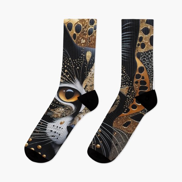 Item preview, Luxury Halloween black cat illustration designed and sold by 4Seasons.