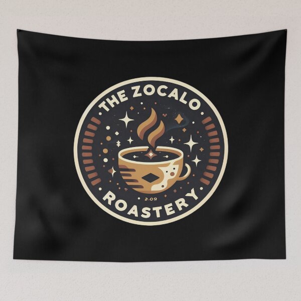 Item preview, The Zocalo Roastery - Sci-fi designed and sold by Fenay Designs.