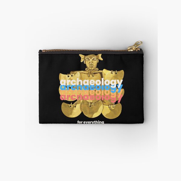Item preview,  Archeology for everything - Illustration of Archaeological Artifact in Gold - Anthropomorphic Figure Retro Art designed and sold by Carola-art.