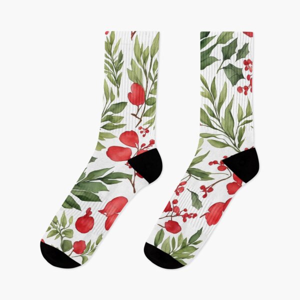 Item preview, Watercolor Christmas pattern designed and sold by jsebouvi.