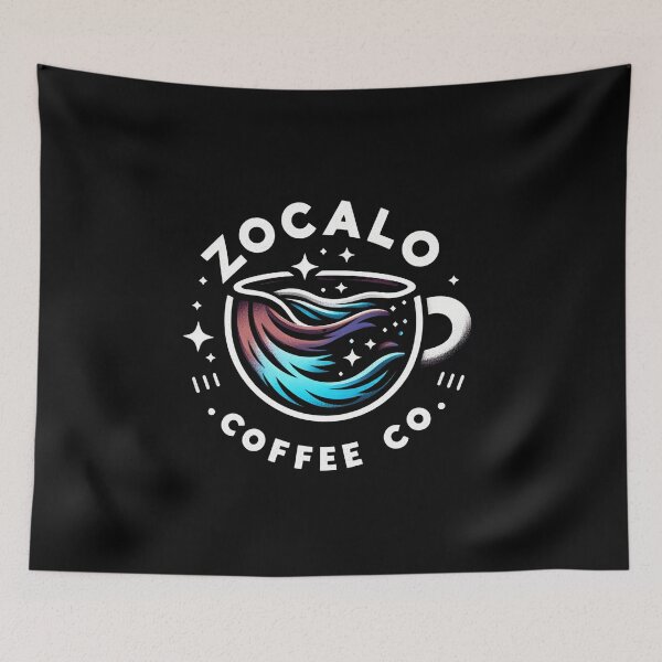 Item preview, Zocalo Coffee Co - Sci-fi designed and sold by Fenay Designs.