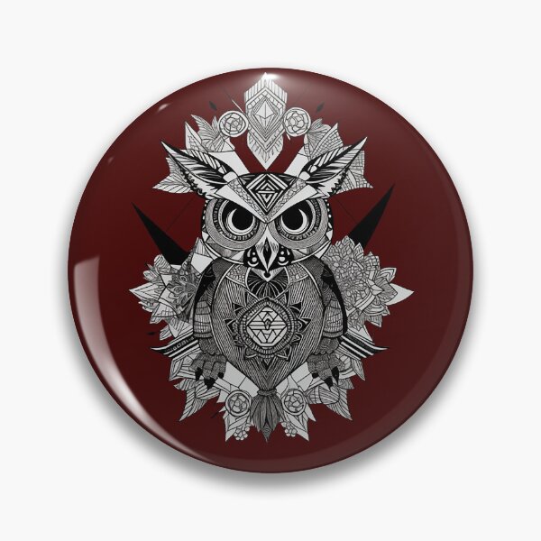 Item preview, minimalist tattoo owl designed and sold by D-dreams.
