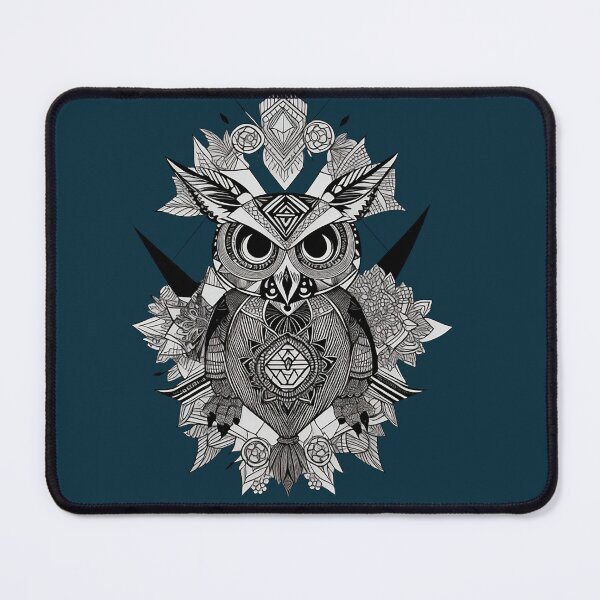 Item preview, minimalist tattoo owl designed and sold by D-dreams.