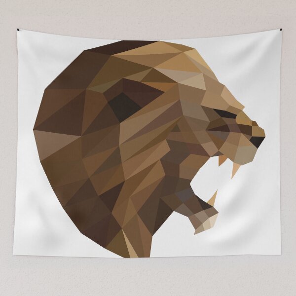 Item preview, Brown Lion Head designed and sold by shaldesign.