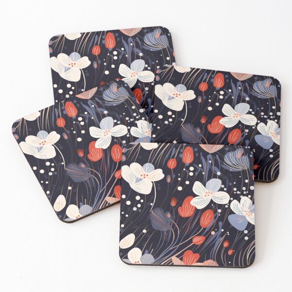 Item preview, Abstract Floral Pattern designed and sold by SideSignal.