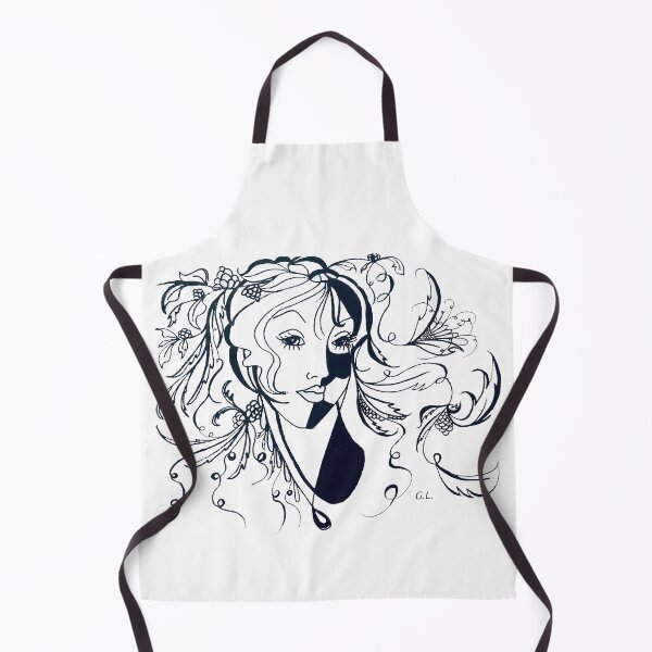 Item preview, CRAZY ART 4 shows a beautiful girl. Maybe she'll go to a costume ball with great make-up. Maybe it's also a dream face... designed and sold by GL/gittalandgraf.