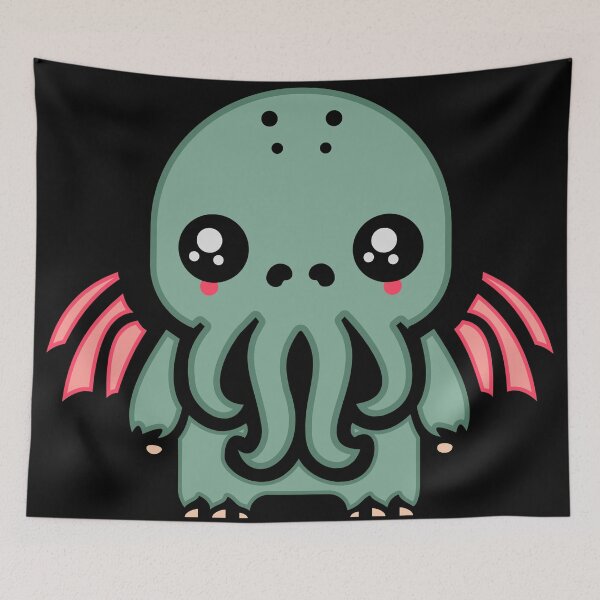 Item preview, Cute Kawaii Cthulhu designed and sold by BRU Design.