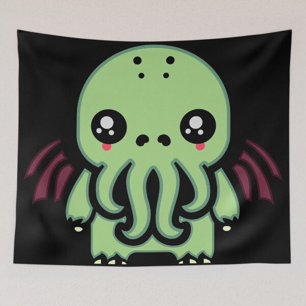 Item preview, Cute Kawaii Cthulhu designed and sold by BRU Design.