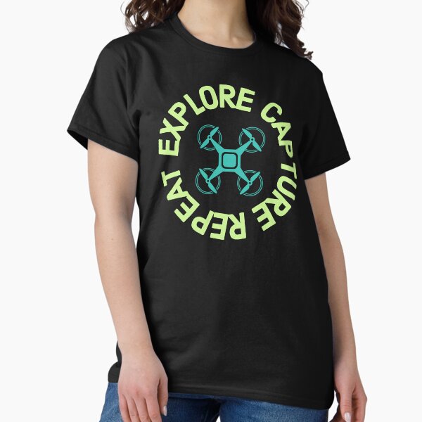 Item preview, Drone: Explore, Capture, Repeat designed and sold by Teesamust.