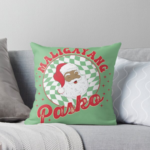 Item preview, Retro Brown Santa | Maligayang Pasko | Merry Christmas | Family Shirts | Matching Sweaters  designed and sold by WovenBlume.