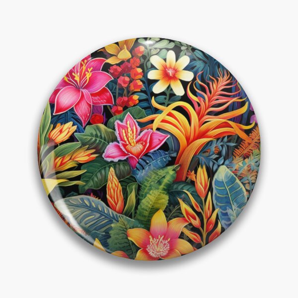 Item preview, Tropical Foliage Floral Pattern  designed and sold by WA Designs.