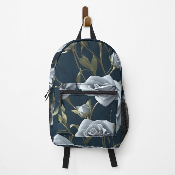 Item preview, White roses in 3D designed and sold by jsebouvi.
