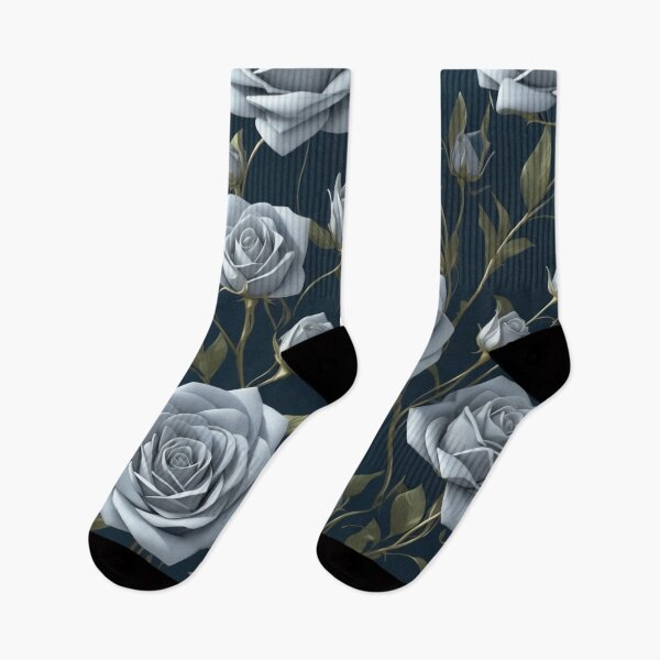 Item preview, White roses in 3D designed and sold by jsebouvi.