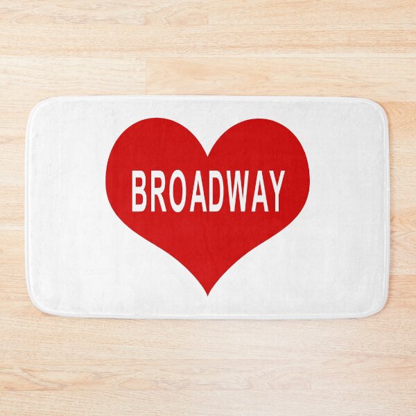 Item preview, BROADWAY Red Love Heart designed and sold by usernamenaijan.