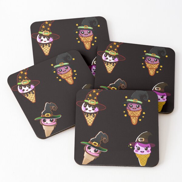 Item preview, Cute Halloween Ice Cream in a Witch Hat  designed and sold by Pattern-Way.