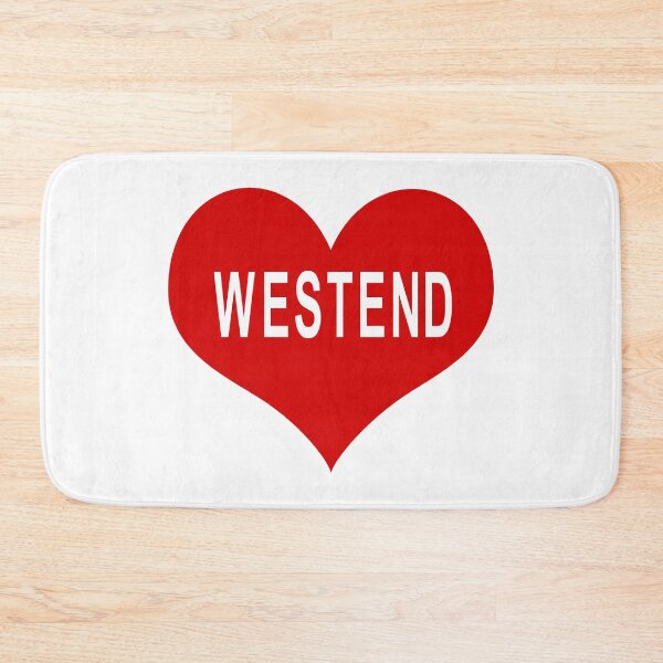 Item preview, WESTEND Red Love Heart designed and sold by usernamenaijan.