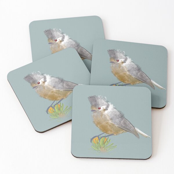 Item preview, Grey crested tit designed and sold by Thornlight.